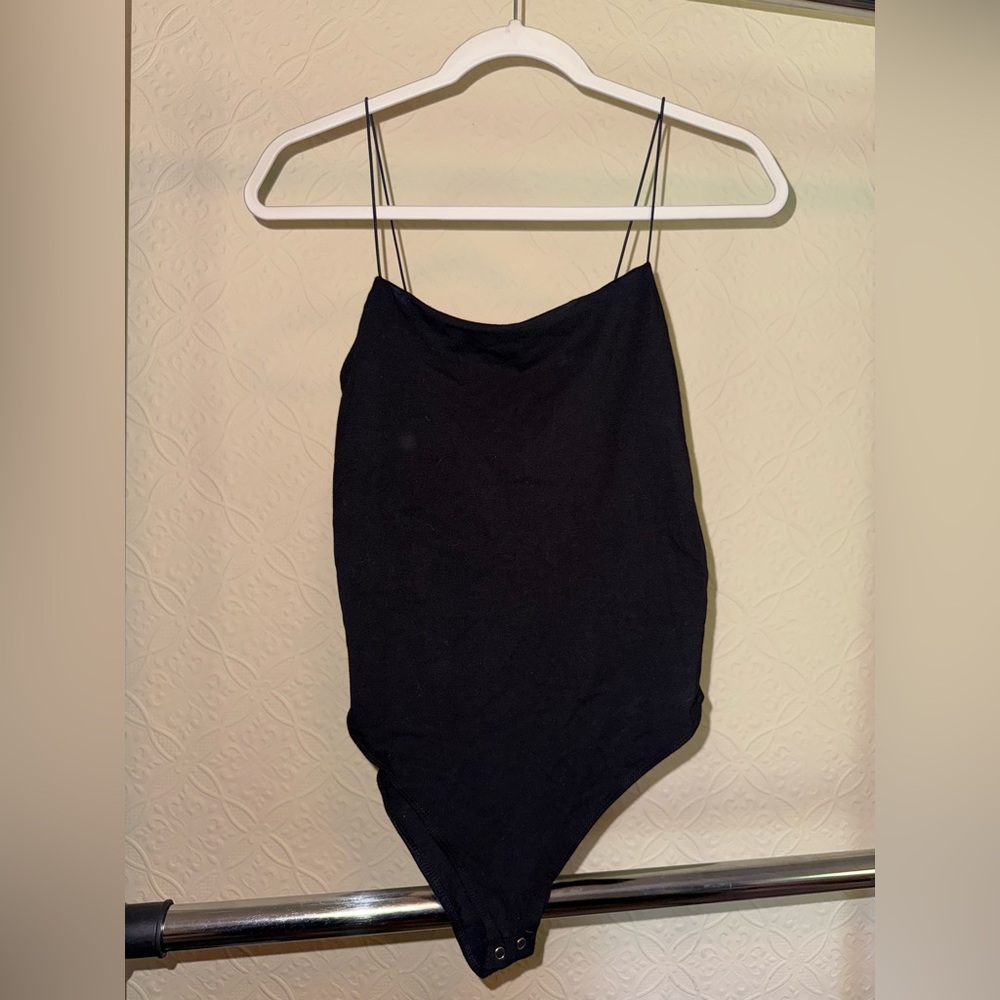 Wild Fable Black Bodysuit One Piece